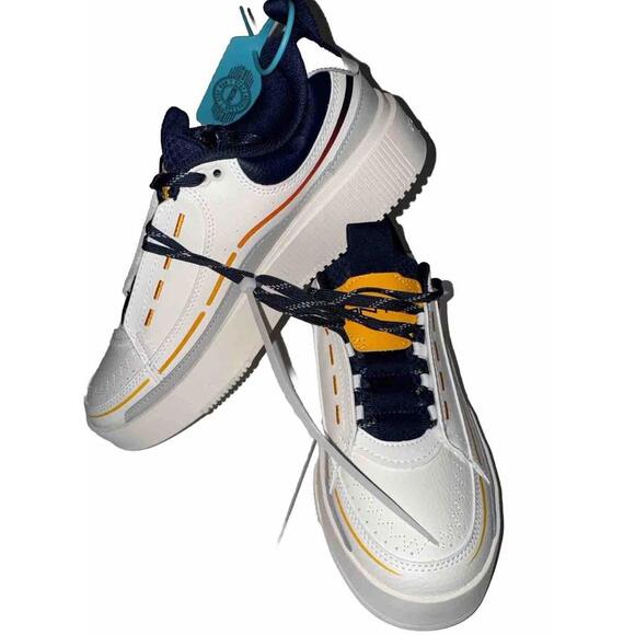 Size 8 - Anta Mens Rare Fashion Shoe White Blue - NEW! “Can’t stop won’t stop “ main image 7